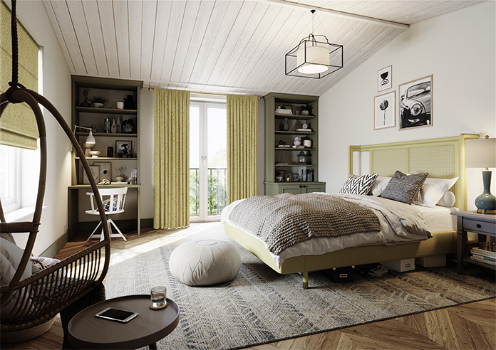 Newquay, Mustard - Made to Measure Curtain - Image 7